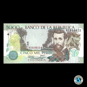 Colombia 5000 Pesos 2006