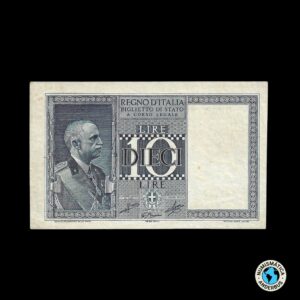 Italia 10 Liras 1939