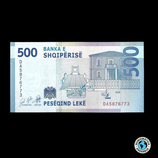 Albania 500 Leke 2020 - Imagen 2