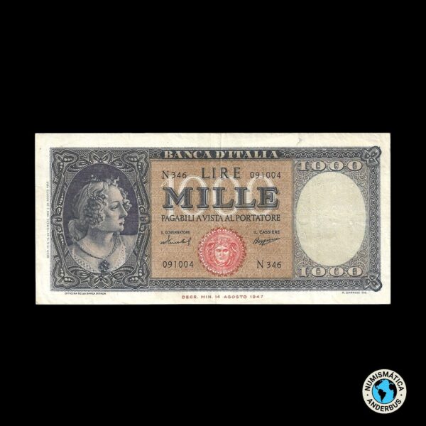 Italia 1.000 Liras 1959
