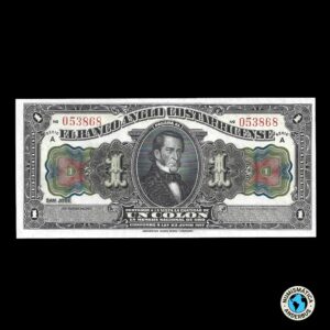 Costa Rica 1 Colón 1917