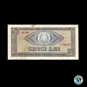 Rumania 5 Lei 1966