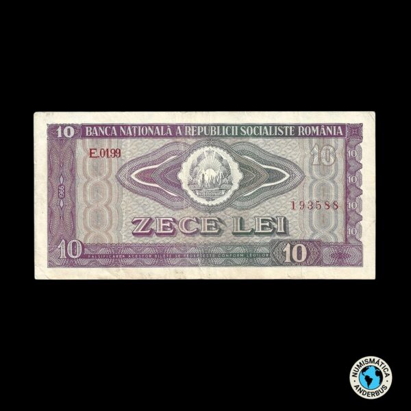 Rumania 10 Lei 1966