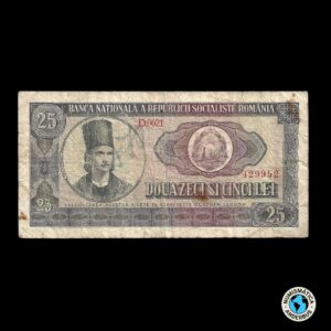 Rumania 25 Lei 1966
