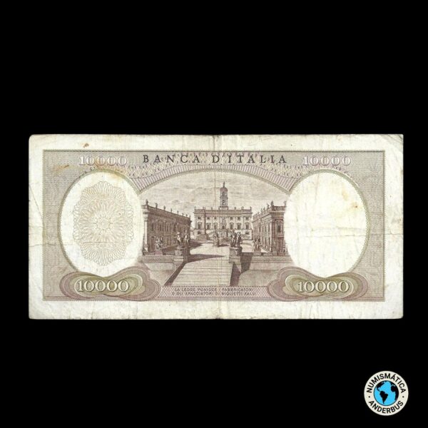 Italia 10.000 Liras 1964 - Imagen 2
