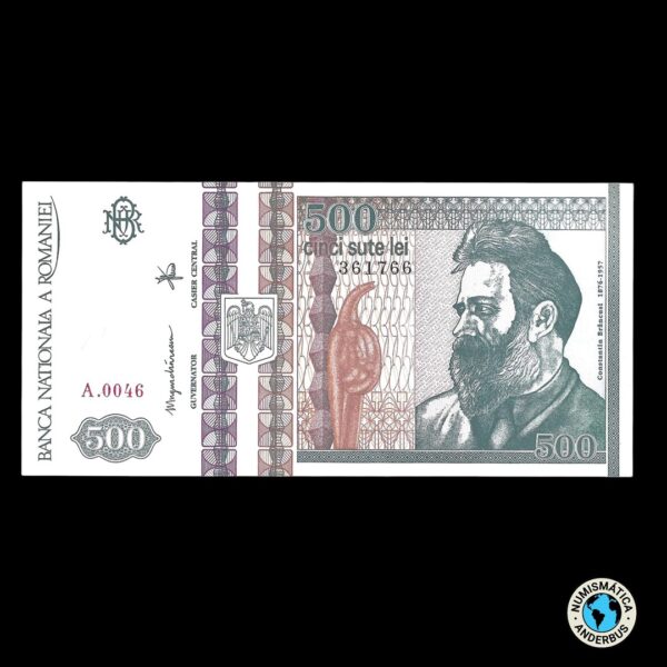 Rumania 500 Lei 1992