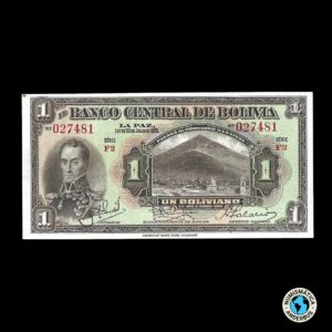 Bolivia 1 Boliviano 1928