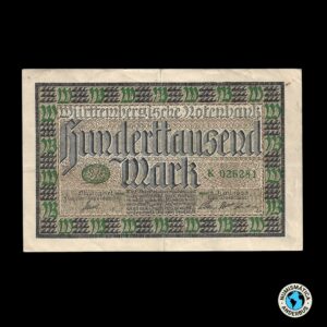 Alemania 100.000 Marcos 1923