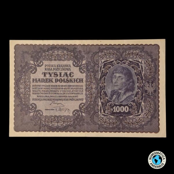 Polonia 1.000 Marek 1919