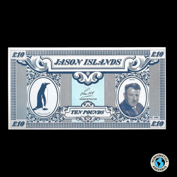 Islas Jason 10 Libras 1970