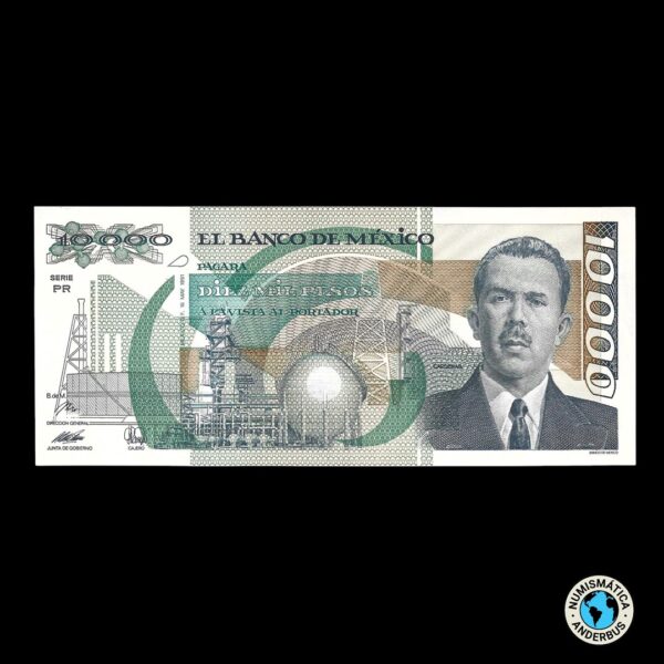 México 10.000 Pesos 1991