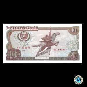 Corea del Norte 10 Won 1978