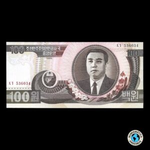 Corea del Norte 100 Won 1992
