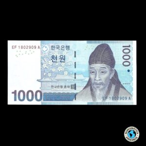 Corea del Sur 1.000 Won 2007 (ND)