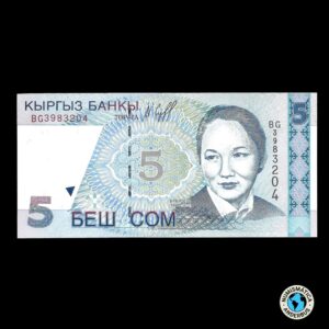 Kirguistan 5 Som 1997