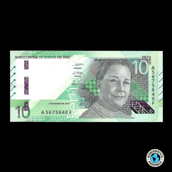 Perú 10 Nuevos Soles 2019