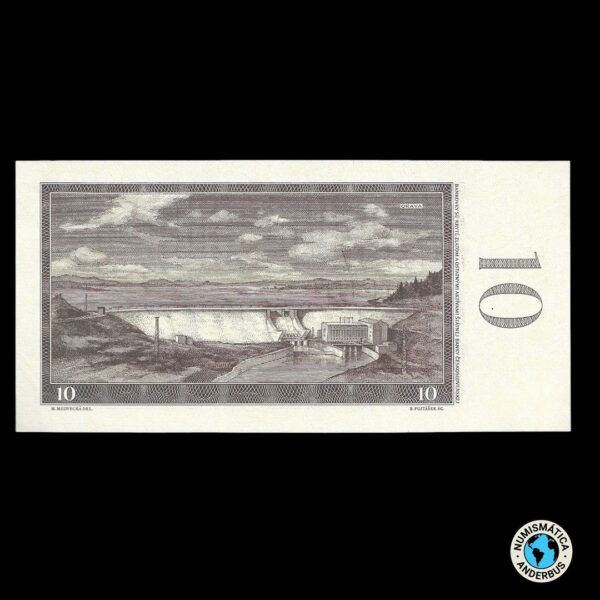 Checoslovaquia 10 coronas 1960 - Imagen 2