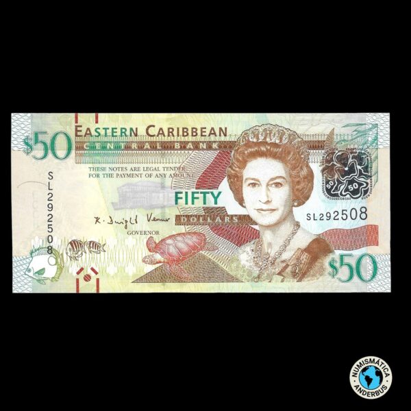 Santa Lucia 50 dolares 2012 (ND)
