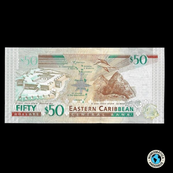 Santa Lucia 50 dolares 2012 (ND) - Imagen 2