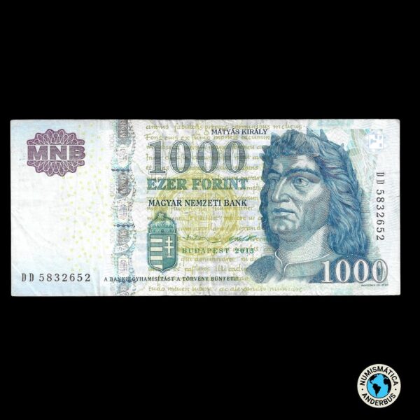 Hungría 1.000 forint 2015