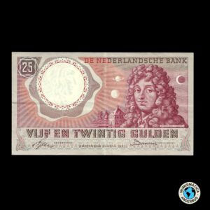 Países Bajos 25 gulden 1955
