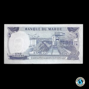 Marruecos 5 dirhams 1970