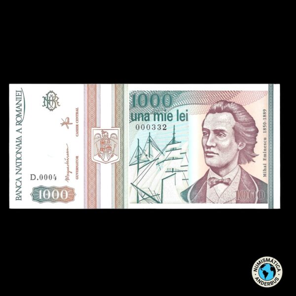 Rumanía 1.000 lei 1993