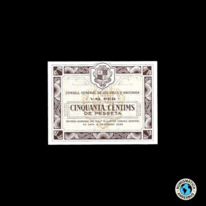 Andorra 50 centims 1936