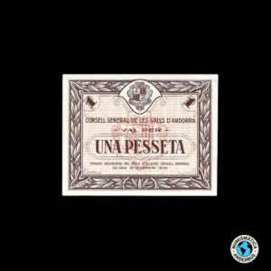 Andorra 1 peseta 1936