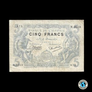 Argelia 5 francos 1925