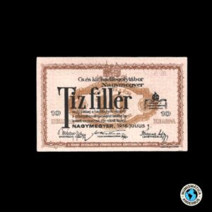 Hungria (Campo de prisioneros de Nagymegyer) 10 heller 1916