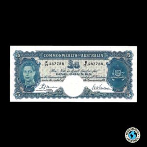 Australia 5 libras 1939
