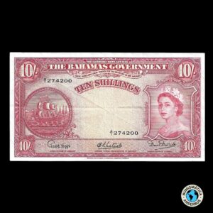 Bermuda 10 shillings 1937