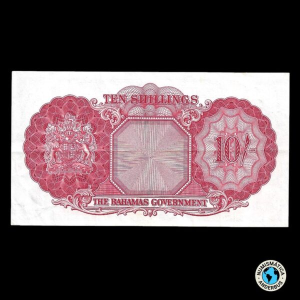 Bermuda 10 shillings 1937 - Imagen 2