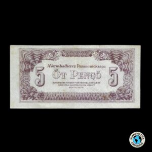 Hungria (Red Army) WWII 5 pengo 1944