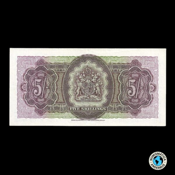 Bermuda 5 shillings 1957 - Imagen 2