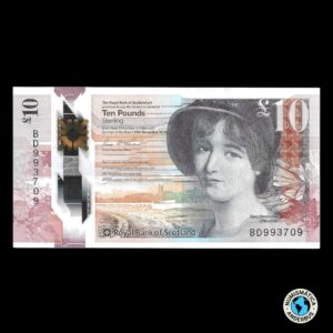 Escocia 10 Libras 2016