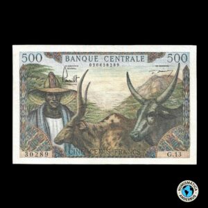 Camerun 500 francos 1962