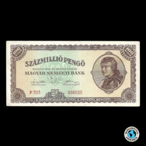 Hungria 100.000.000 pengo 1946