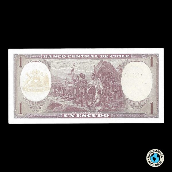 Chile 1 escudo 1960´S - Imagen 2
