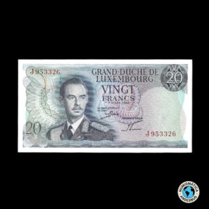 Luxemburgo 20 francos 1966