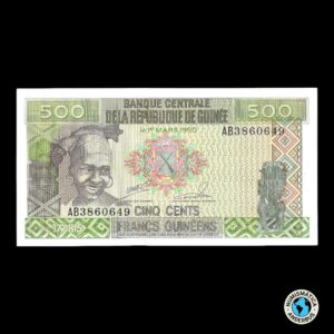 Guinea 500 francos 1985