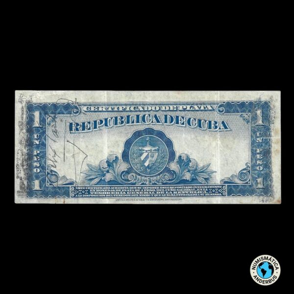 Cuba 1 peso 1938 - Imagen 2