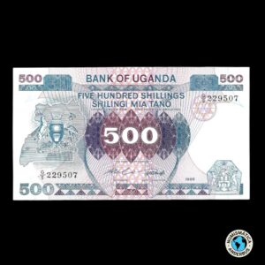 Uganda 500 shilingi 1986