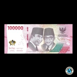 Indonesia 100.000 rupiah 2022