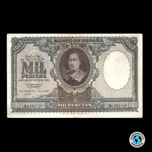 España 1.000 pesetas 1940