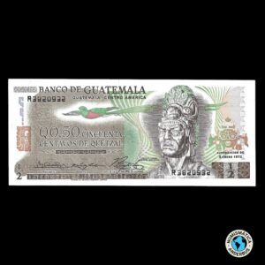 Guatemala 1/2 quetzal 1973