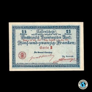 Luxemburgo 25 francos 1914-18