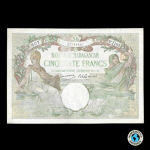 Madagascar 50 francos 1937/47