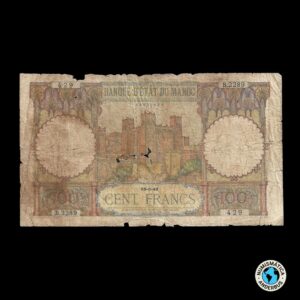 Marruecos 100 francos 1946